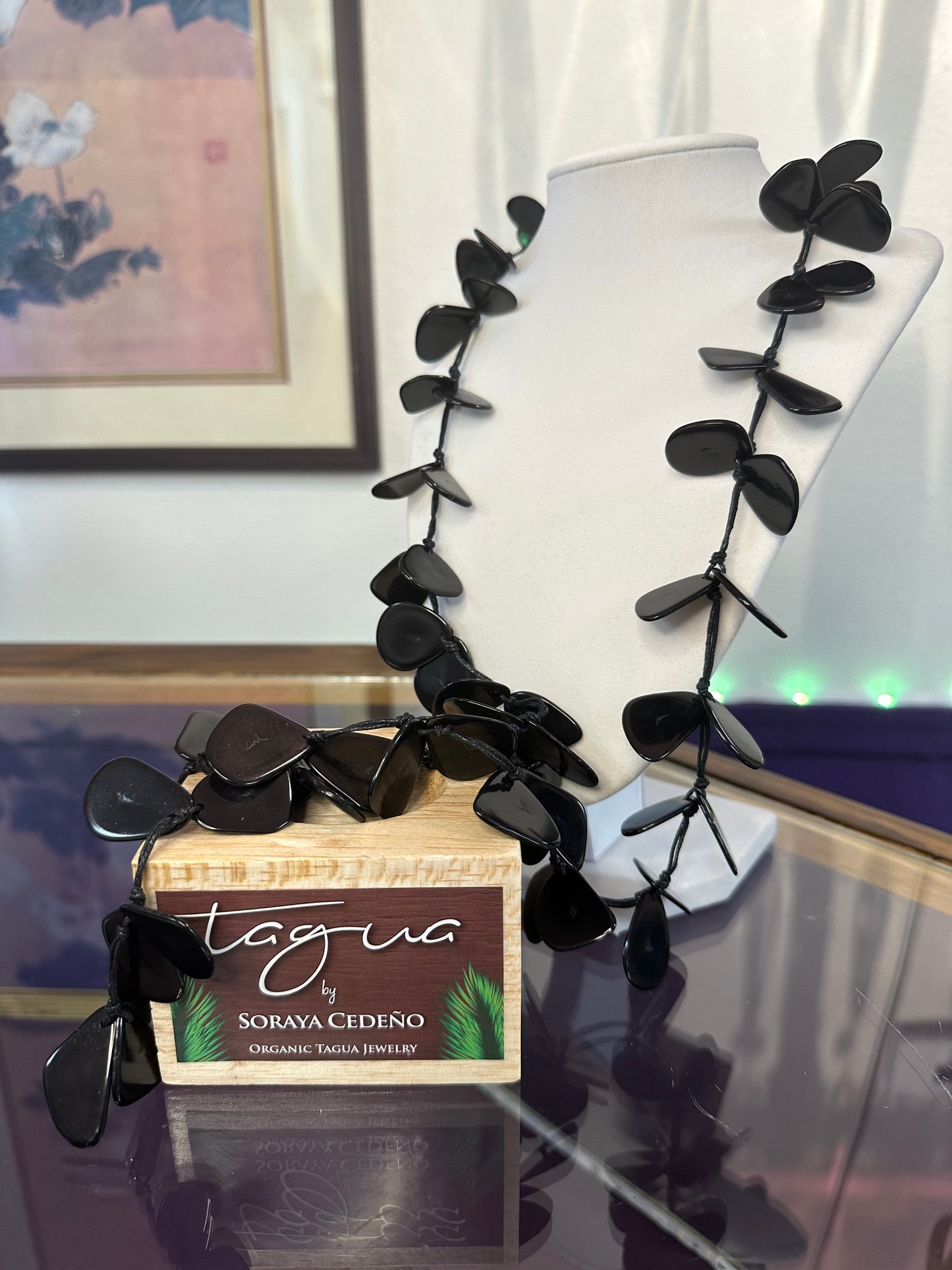 Tagua Slice Necklace