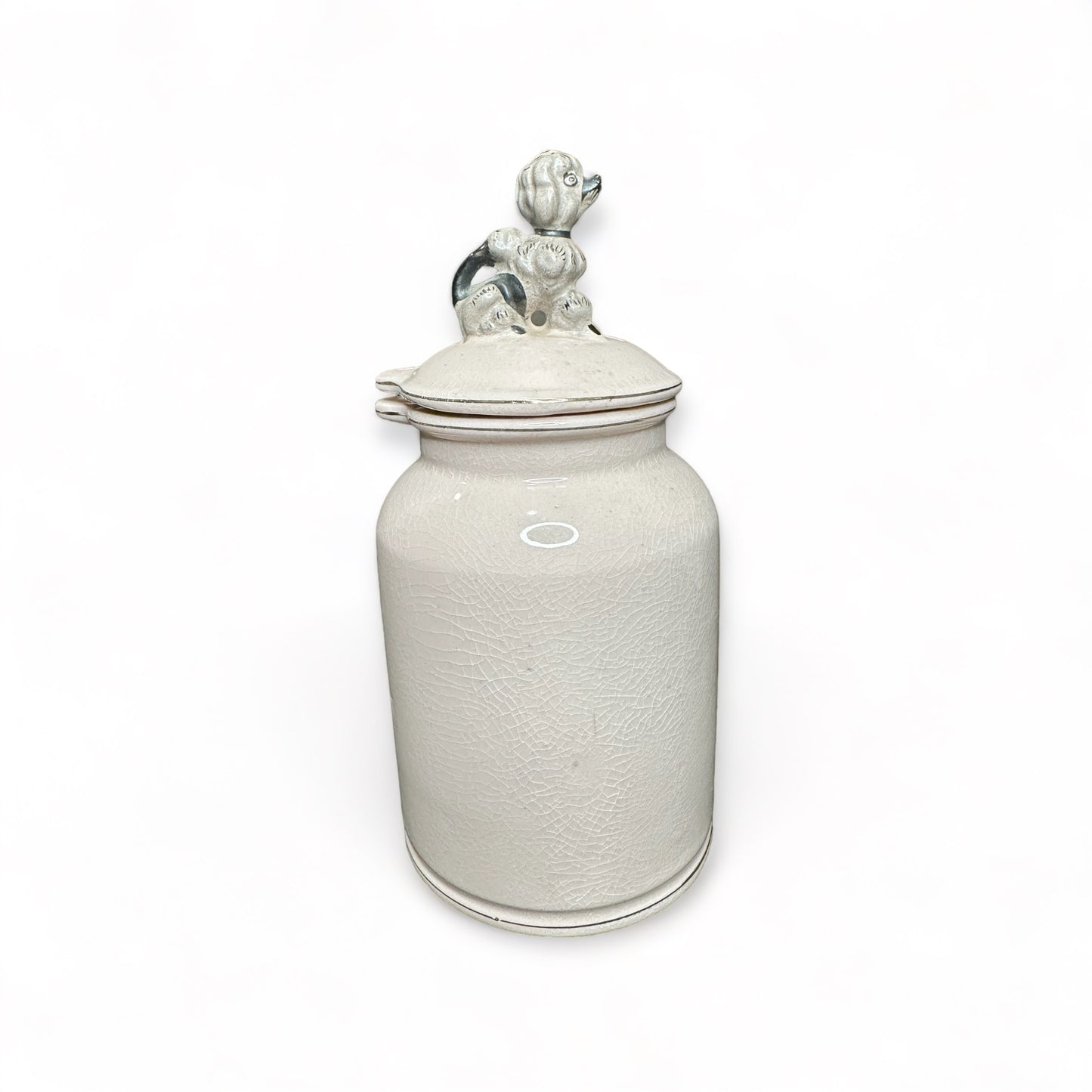 poodle penny saver jar - vintage