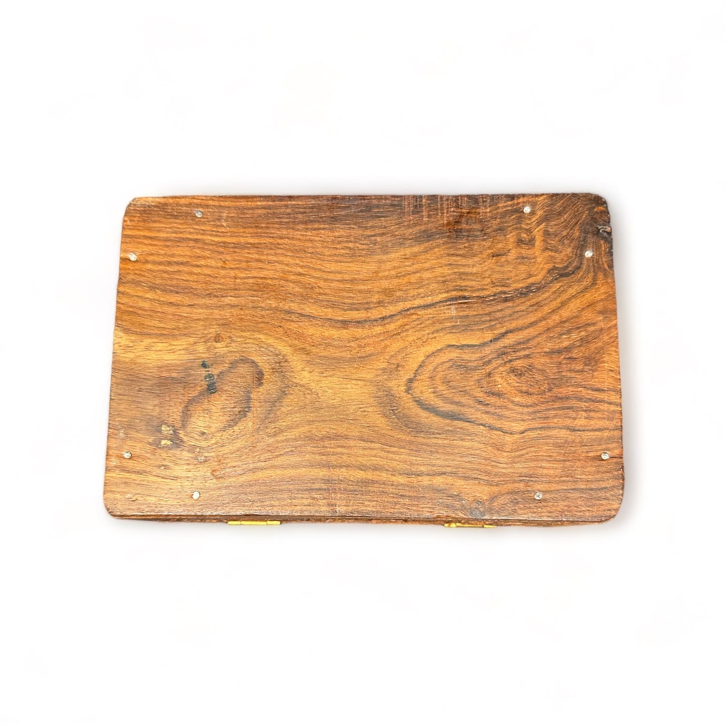 hand carved wood box