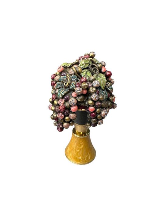 Jay Strongwater Grapevine Wine Stopper